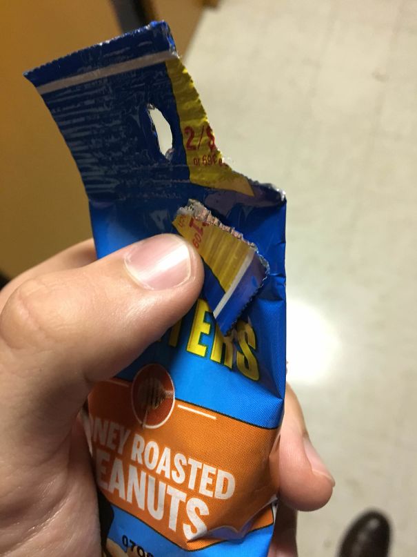 When You Tear Exactly Where It Says To, But The Bag Remains Sealed