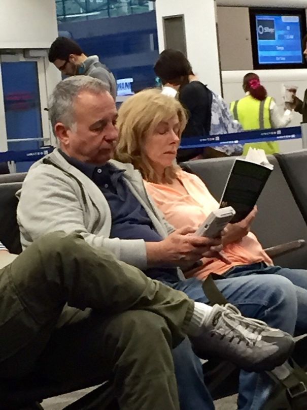 Classic Way To Kill Time At The Airport