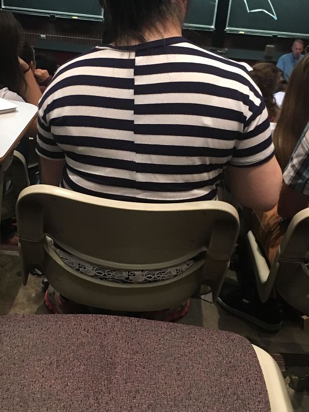 The Back Of This Girl's Shirt