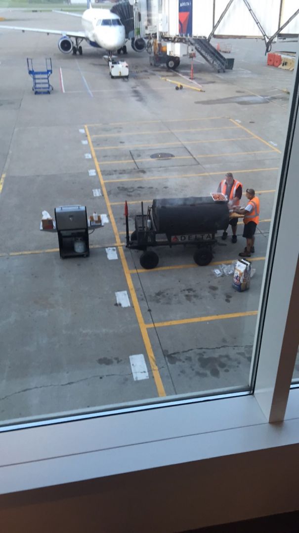 It Now Makes Sense Why My Flight Was Delayed