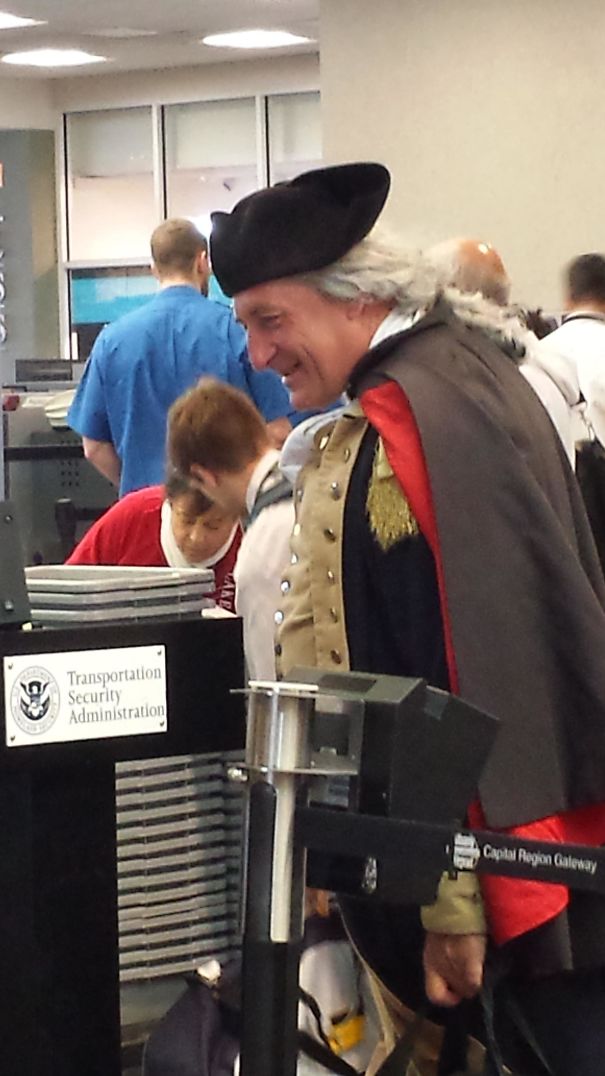 I Saw This Man In The Airport Today