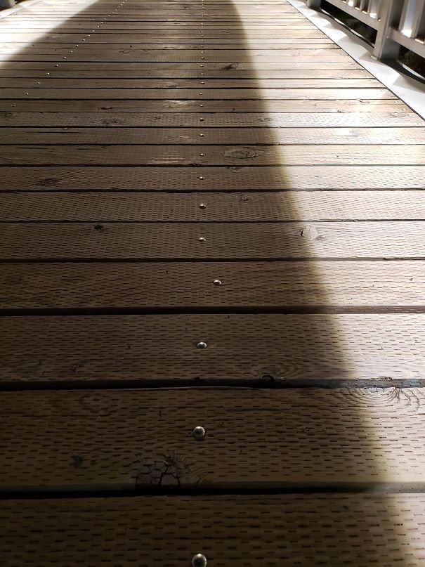 I've Walked On This Bridge Every Weekend For Over A Year And Not Noticed This Until Now. Now I'll Never Be Able To Not Notice It