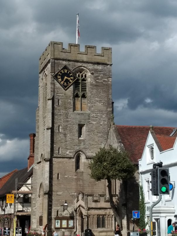 The Positioning Of This Clock On The Tower