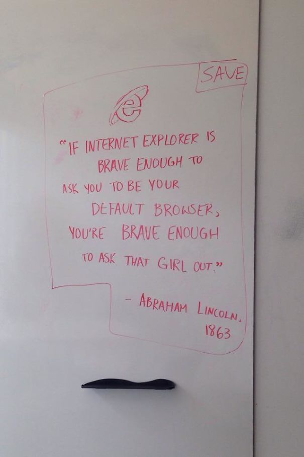 Bravery And Internet Explorer