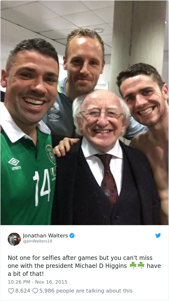 Ireland President Michael Higgins