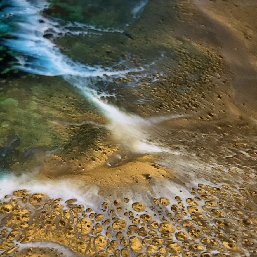 I Am An Abstract Resin Artist From Florida Who Specializes In Wave And Beach Paintings I Am An Abstract Resin Artist From Florida Who Specializes In Wave And Beach Paintings