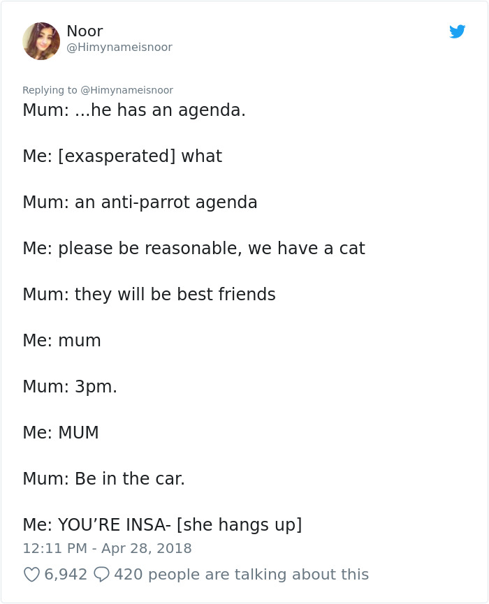 Mom Calls Daughter Asking If She Can 'Keep A Secret' From Dad, And It Escalates Hilariously Mom Calls Daughter Asking If She Can 'Keep A Secret' From Dad, And It Escalates Hilariously