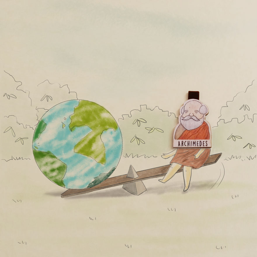 Archimedes Allegedly Ran Naked Through The Streets Yelling "Eureka", Which Has Since Become A Common Expression To Celebrate A Discovery