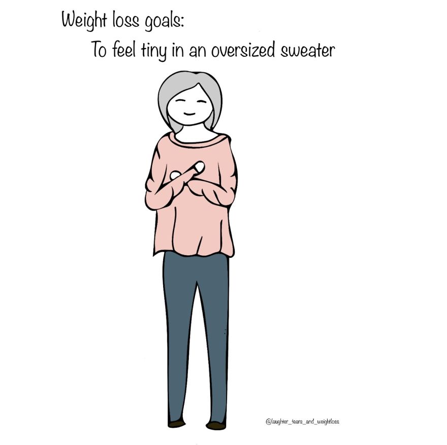 Laughter, Tears And Weightloss: An Artist Illustrates The Struggle Laughter, Tears And Weightloss: An Artist Illustrates The Struggle