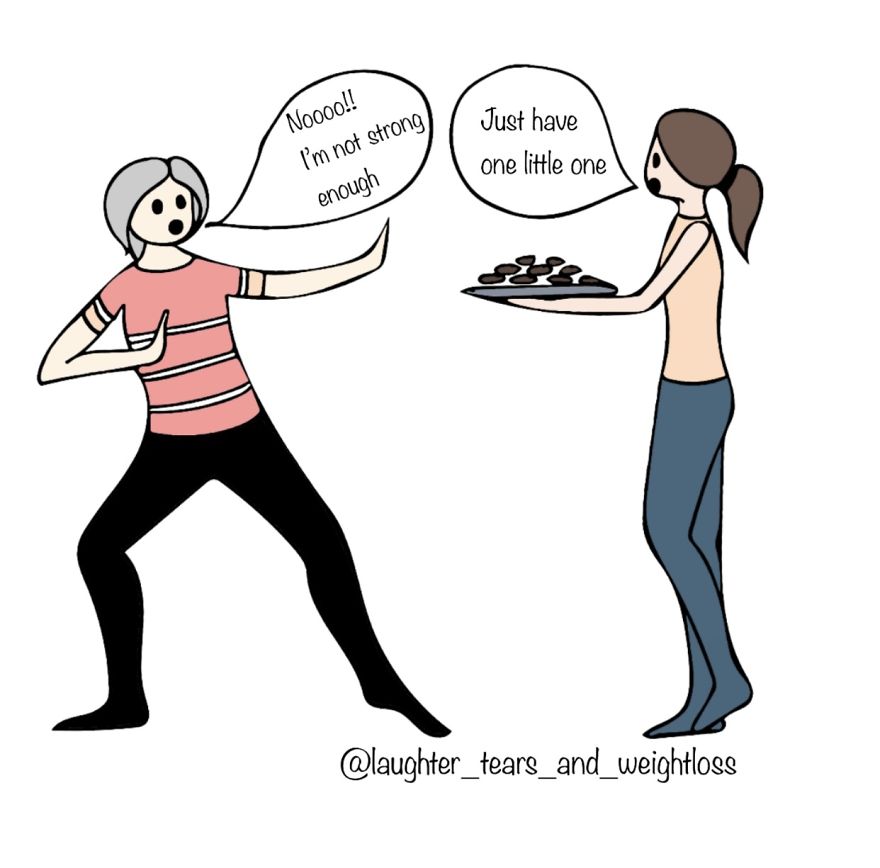 Laughter, Tears And Weightloss: An Artist Illustrates The Struggle