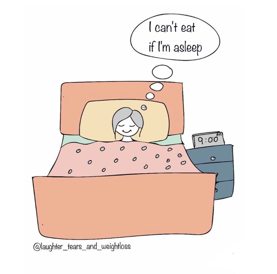 Laughter, Tears And Weightloss: An Artist Illustrates The Struggle