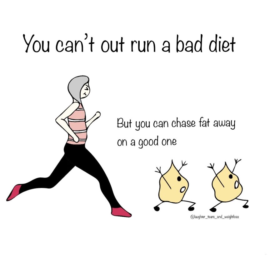 Laughter, Tears And Weightloss: An Artist Illustrates The Struggle