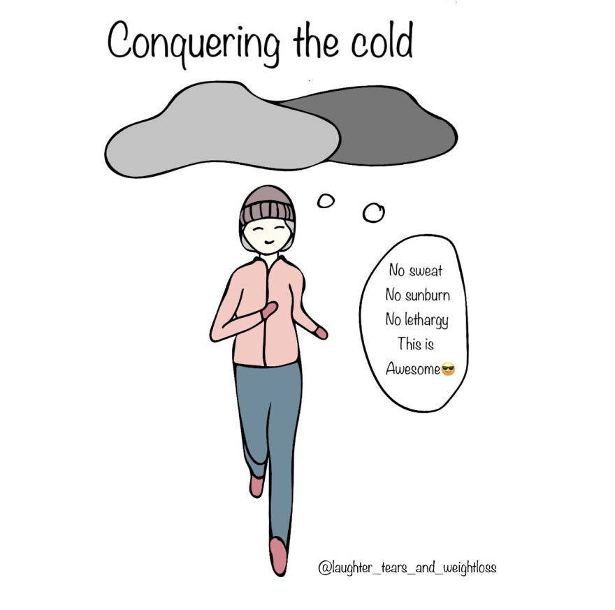 Laughter, Tears And Weightloss: An Artist Illustrates The Struggle Laughter, Tears And Weightloss: An Artist Illustrates The Struggle