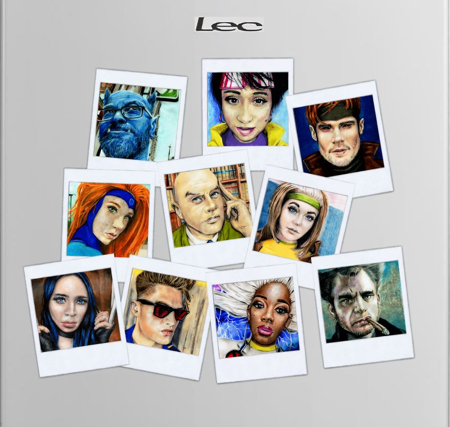 Artist Re-Imagines Marvel's X-Men As 'Polaroids' And You'll Love What He's Done With Wolverine Artist Re-Imagines Marvel's X-Men As 'Polaroids' And You'll Love What He's Done With Wolverine