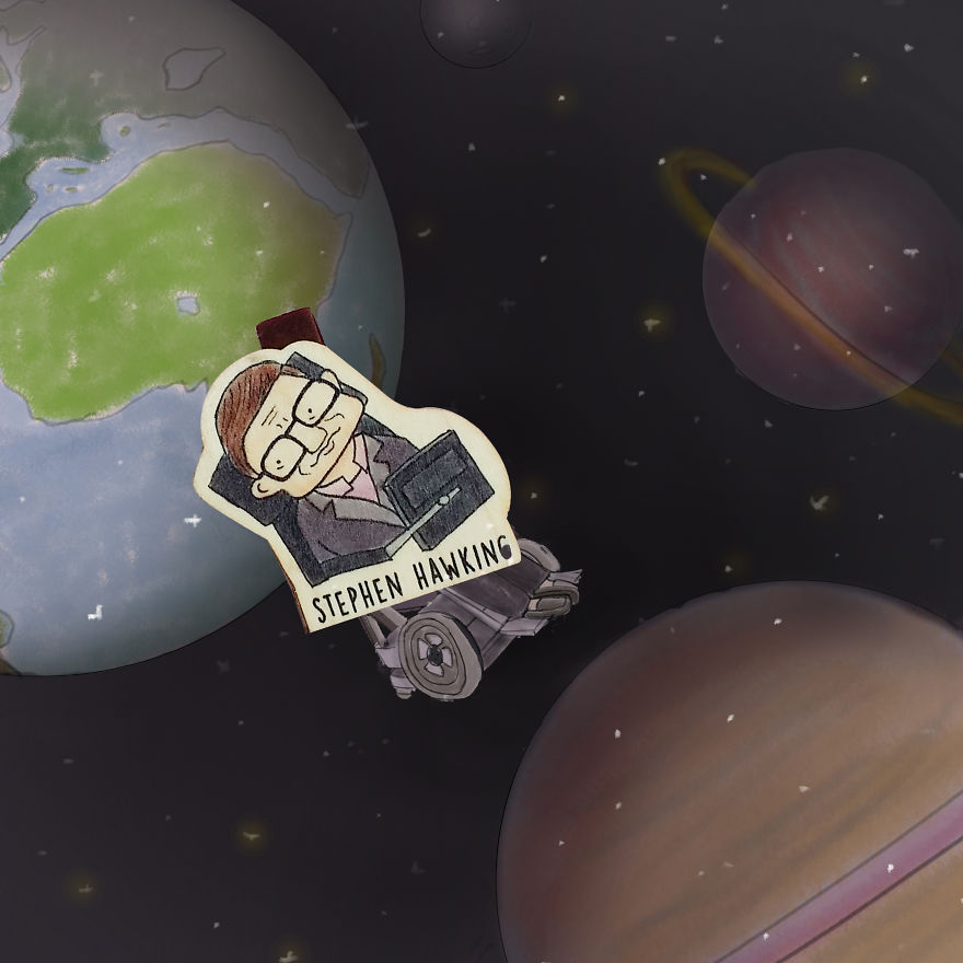 Hawking Says That His Disease Made Him Work Harder; He Realized That He Had Things To Do In Life And He Better Get Going