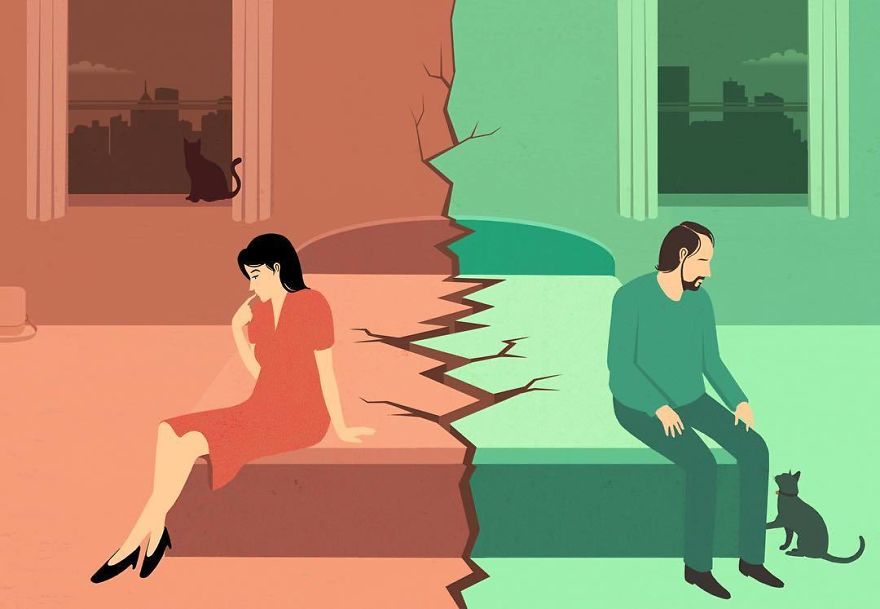 Breaking Up But Still Sharing An Appartment