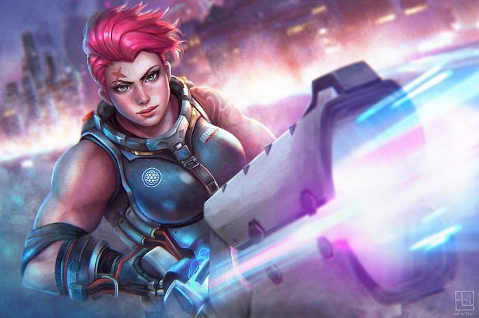 Zarya From Overwatch