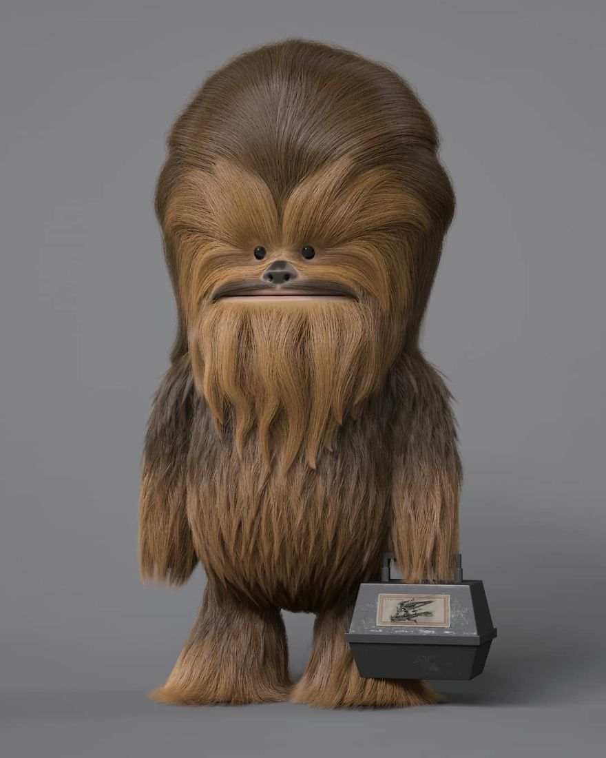 Chewie's First Day At School