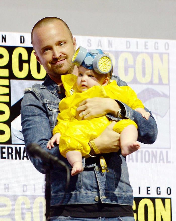 Aaron Paul's Daughter Story Annabelle Paul In A Breaking Bad Cosplay