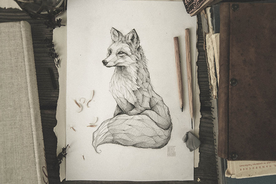 My Sketchbook Drawing Collection Of Animals 2017-18