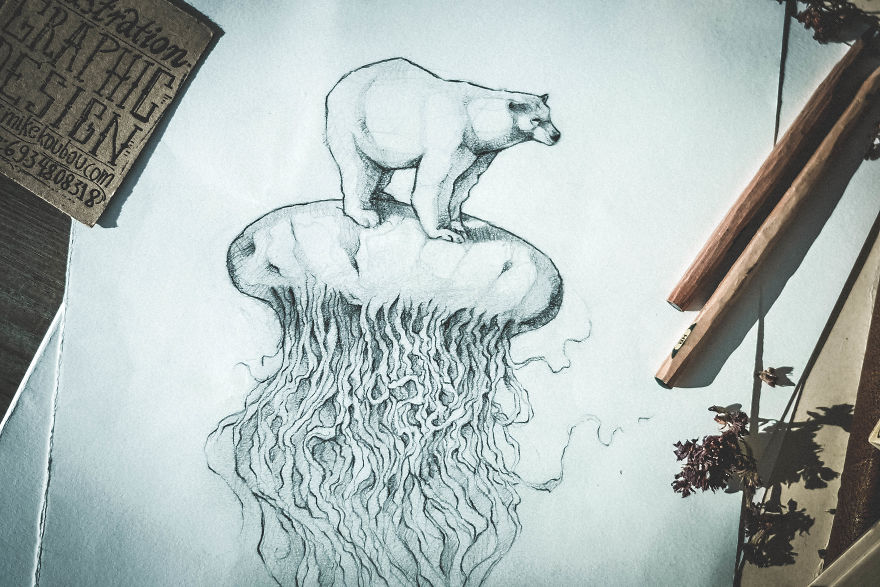 My Sketchbook Drawing Collection Of Animals 2017-18