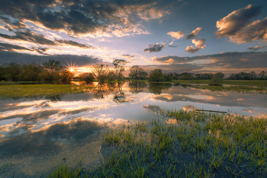 The Beauty Of The Warta River Valley, Poland