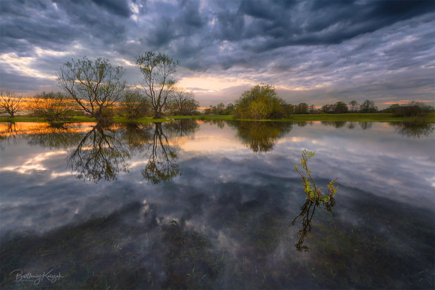 The Beauty Of The Warta River Valley, Poland