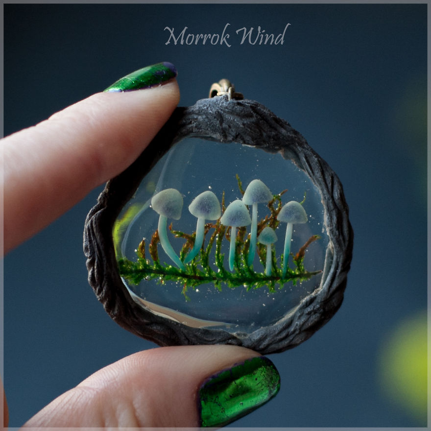 I Want To Show You The Cozy Forest Microcosms, Created By Me