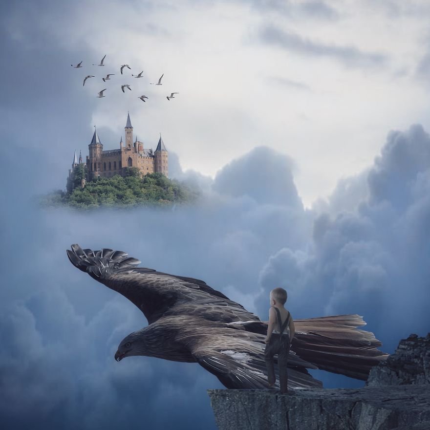 I Create Magical Photo Manipulations With My Son