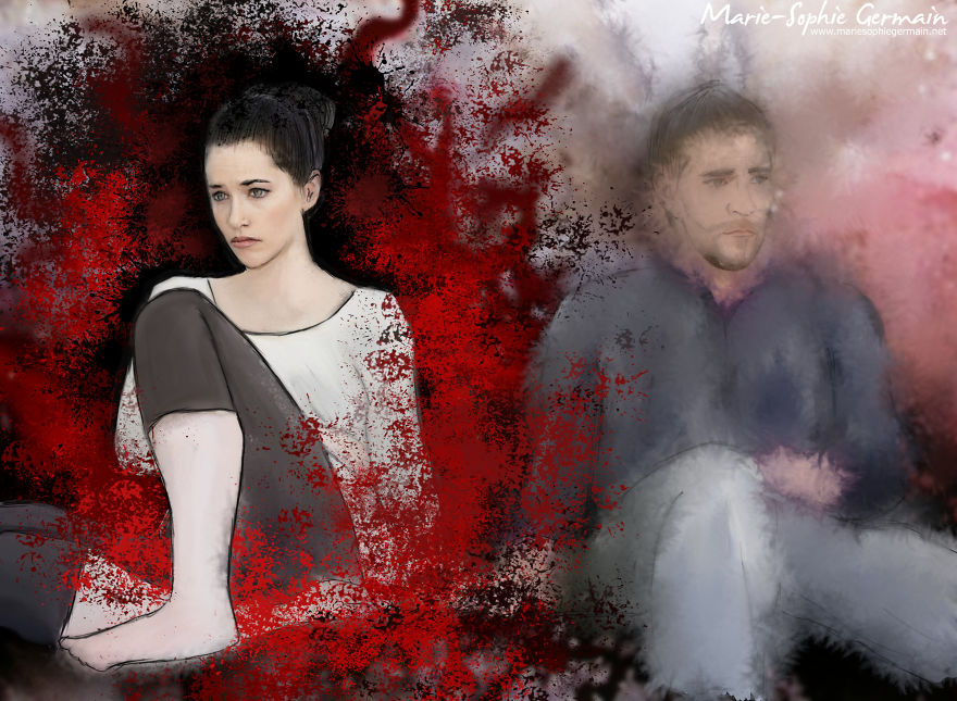 I Make Rough Drawings To Show The Reality Of Endometriosis I Make Rough Drawings To Show The Reality Of Endometriosis