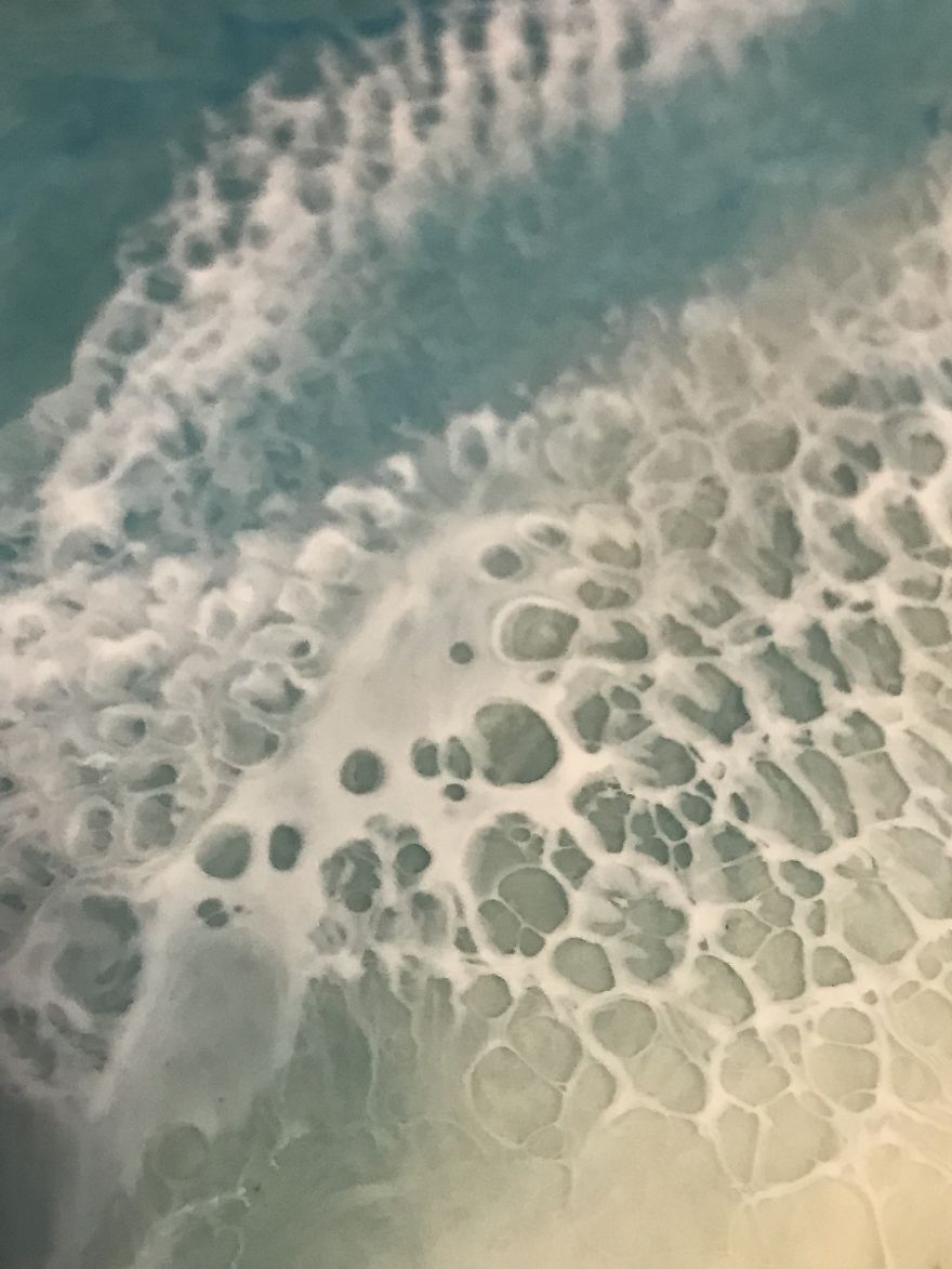 I Am An Abstract Resin Artist From Florida Who Specializes In Wave And Beach Paintings