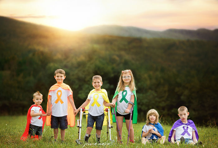 Sometimes Real Superheroes Live In The Hearts Of Little Children Fighting Big Battles