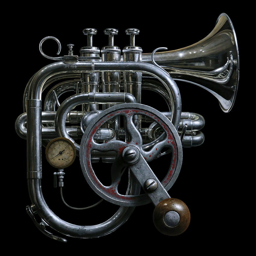 I Paint Hyperrealistic Oil Paintings Of Strange Antiques That Never Existed