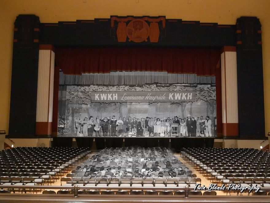 Photographers Blend The Past With The Present By Bringing Elvis Presley Back To The Spot Where He Started