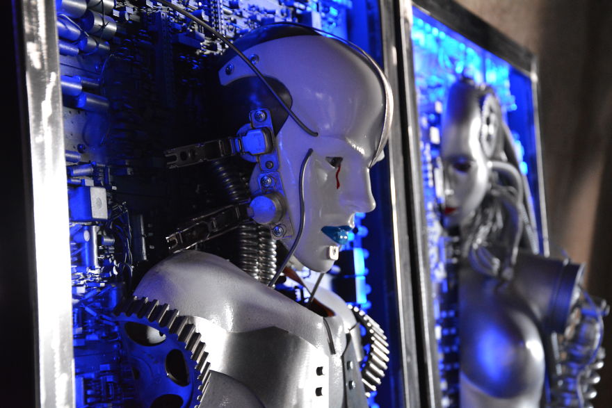 He Will Do Everything With The Trash. The Artist Inspired By Waste Creates Amazing Works. Children Can Inspire! He Will Do Everything With The Trash. The Artist Inspired By Waste Creates Amazing Works. Children Can Inspire!