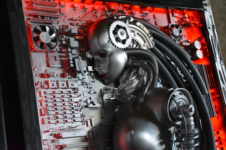 He Will Do Everything With The Trash. The Artist Inspired By Waste Creates Amazing Works. Children Can Inspire! He Will Do Everything With The Trash. The Artist Inspired By Waste Creates Amazing Works. Children Can Inspire!