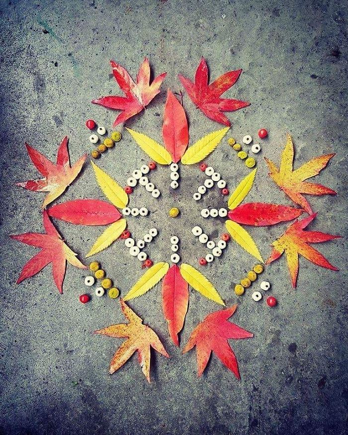 I Create Mandalas Out Of Nature Materials As A Way Of Meditation