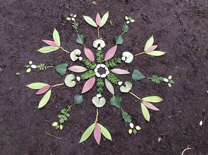 I Create Mandalas Out Of Nature Materials As A Way Of Meditation