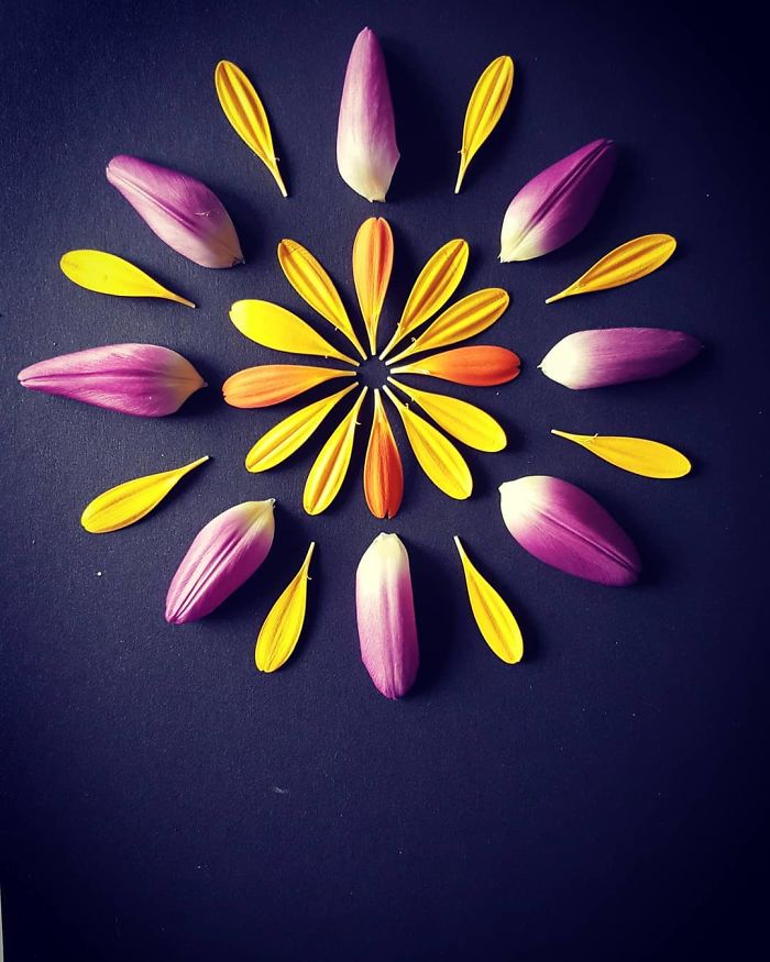 I Create Mandalas Out Of Nature Materials As A Way Of Meditation