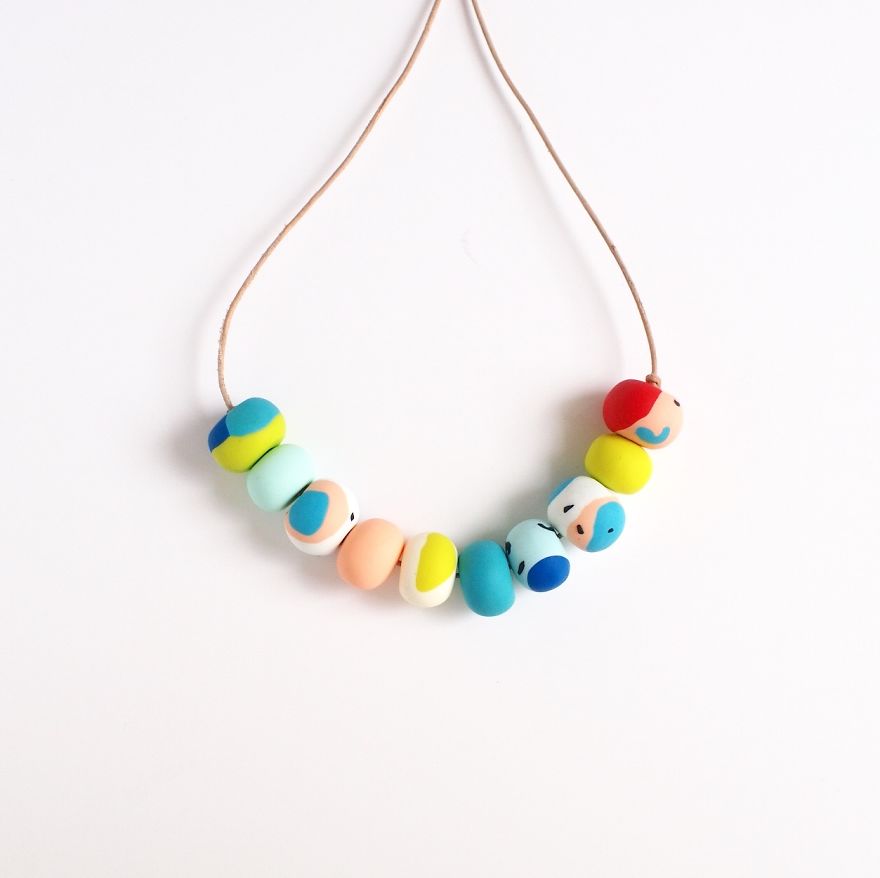 I Make Handmade Jewelry From Polymer Clay