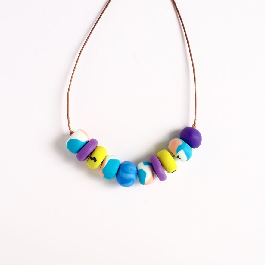 I Make Handmade Jewelry From Polymer Clay