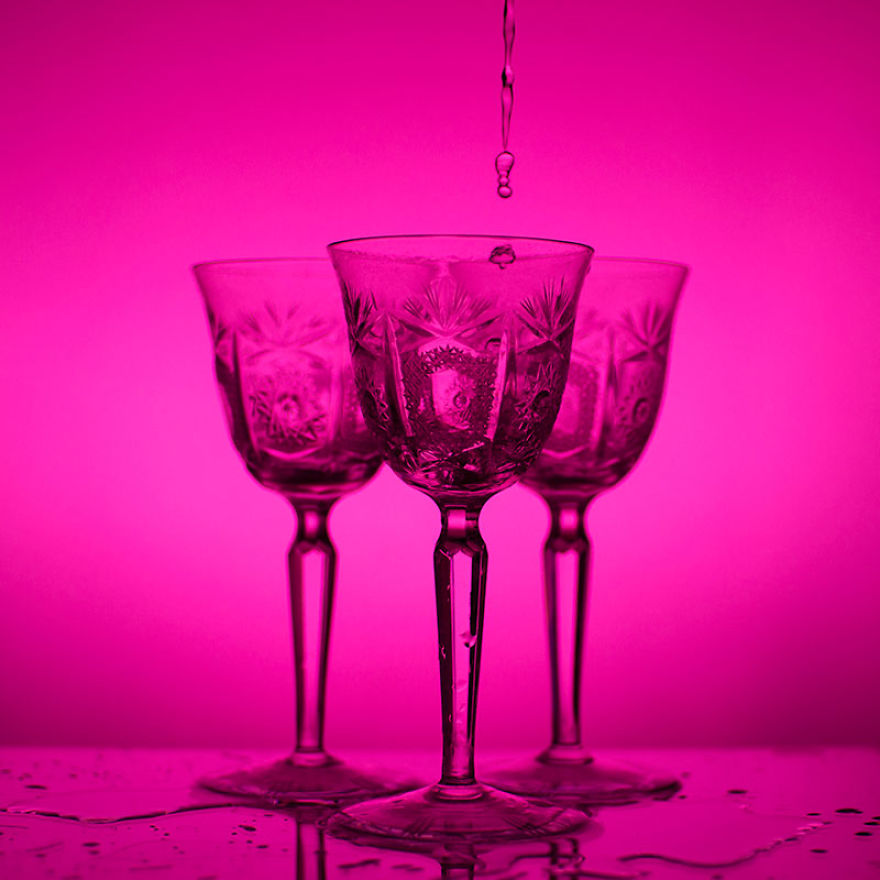 I Make Photos Of Glass Objects With A Colored Flash I Make Photos Of Glass Objects With A Colored Flash