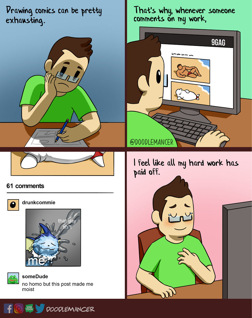 I Quit My High-Paid Engineer Job To Follow My Passion And Make Comics