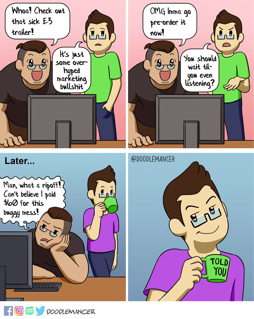 I Quit My High-Paid Engineer Job To Follow My Passion And Make Comics I Quit My High-Paid Engineer Job To Follow My Passion And Make Comics