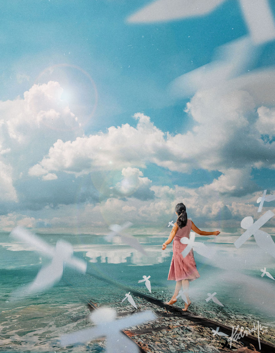 I Combined Photos To Recreate Scenes From Ghibli Studio