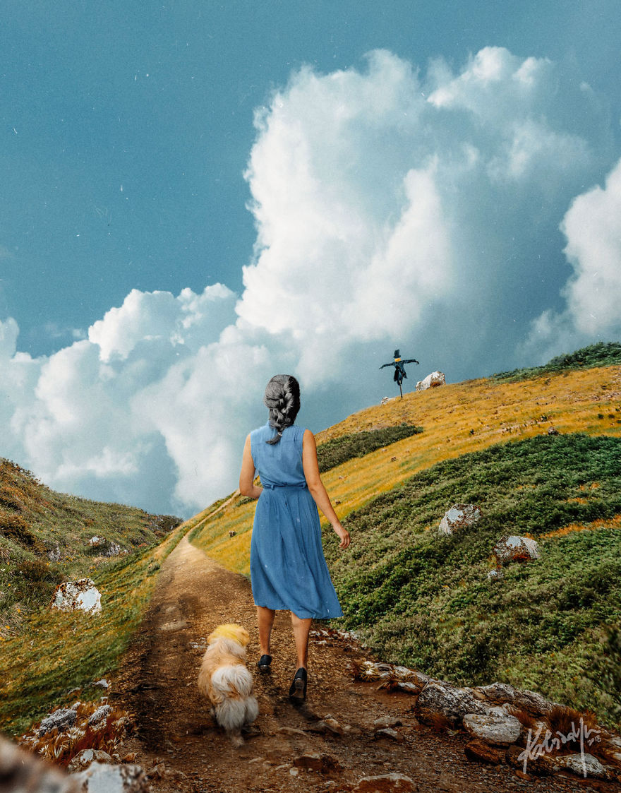 I Combined Photos To Recreate Scenes From Ghibli Studio