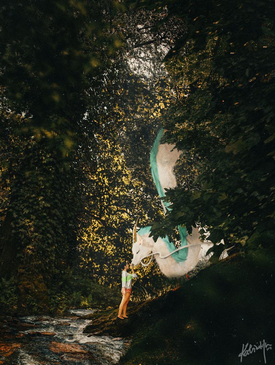 I Combined Photos To Recreate Scenes From Ghibli Studio I Combined Photos To Recreate Scenes From Ghibli Studio