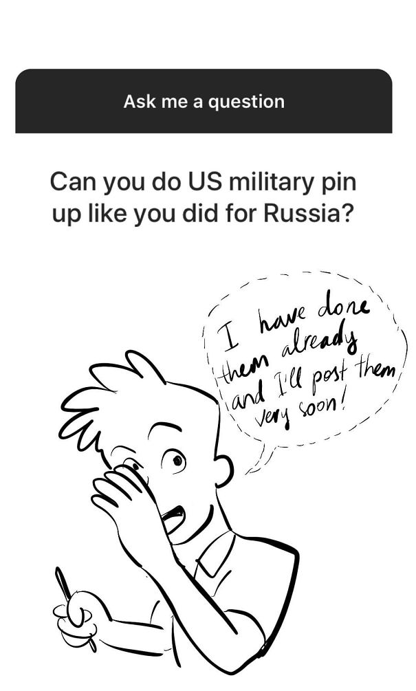 I Reply With Drawings To The New Instagram Questions Feature.