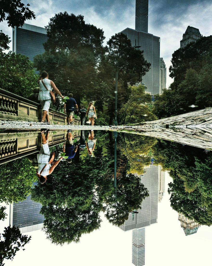 You´ve Never Seen Nyc Like This. I Caputred
the Parallel Worlds Of New York City Through Puddles You´ve Never Seen Nyc Like This. I Caputred
the Parallel Worlds Of New York City Through Puddles