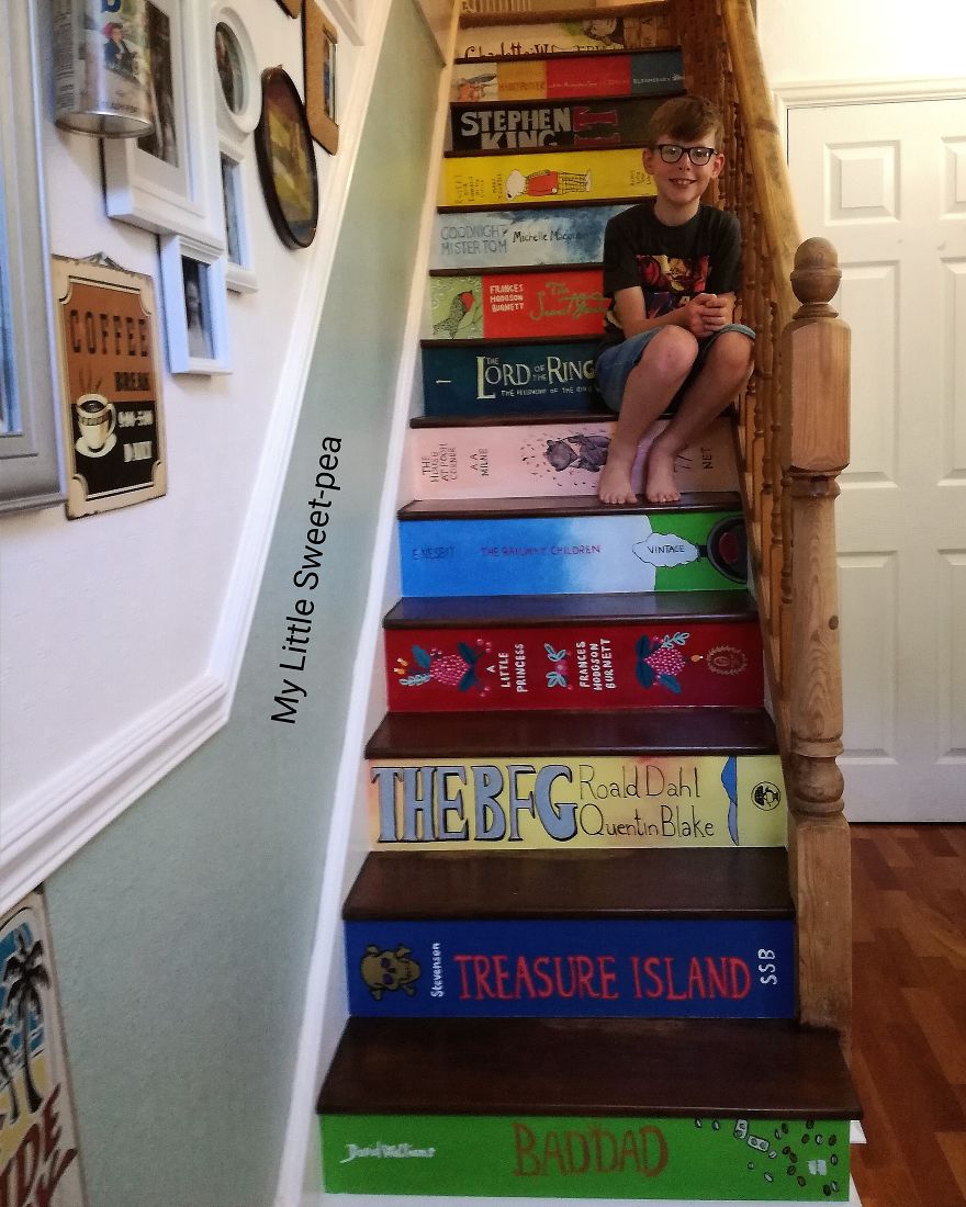 When My Staircase Became The Bookcase Of Our Dreams When My Staircase Became The Bookcase Of Our Dreams